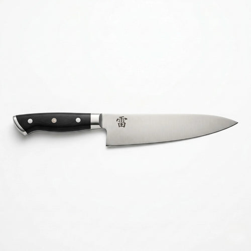 Kaminari 8-inch professional chef knife full product view